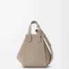 Compact Hammock Bag in Soft Grained Calfskin