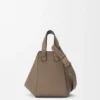 Compact Hammock Bag in Soft Grained Calfskin