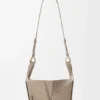 Compact Hammock Bag in Soft Grained Calfskin
