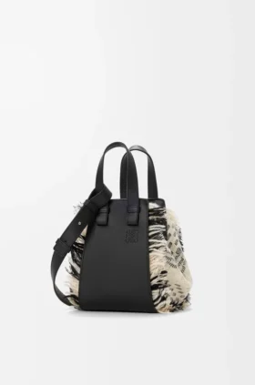 Compact Hammock Bag in Woven Textile