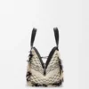 Compact Hammock Bag in Woven Textile