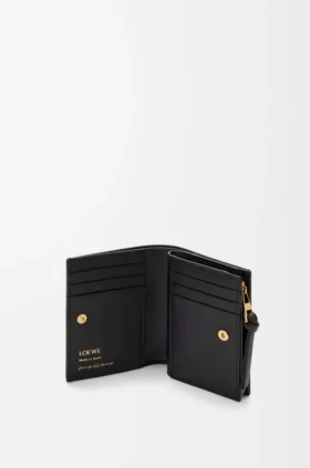 Compact Wallet in Nappa Calfskin Compact Wallet in Nappa Calfskin