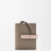 Compact Zip Wallet in Soft Grained Calfskin Compact Zip Wallet in Soft Grained Calfskin