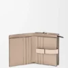 Compact Zip Wallet in Soft Grained Calfskin Compact Zip Wallet in Soft Grained Calfskin