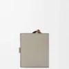 Compact Zip Wallet in Soft Grained Calfskin Compact Zip Wallet in Soft Grained Calfskin