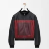 Cropped Jacket in Nappa Lambskin