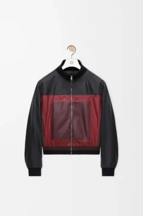 Cropped Jacket in Nappa Lambskin