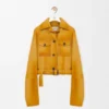 Cropped Jacket in Suede Lambskin Cropped Jacket in Suede Lambskin