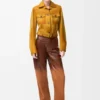 Cropped Jacket in Suede Lambskin Cropped Jacket in Suede Lambskin
