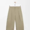 Cropped Trousers in Cotton Cropped Trousers in Cotton