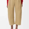 Cropped Trousers in Cotton