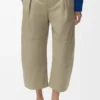 Cropped Trousers in Cotton Cropped Trousers in Cotton