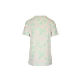 Daisy Printing Short Sleeve Pink S6109011Si-7238