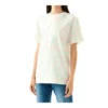 Daisy Printing Short Sleeve Pink S6109011Si-7238