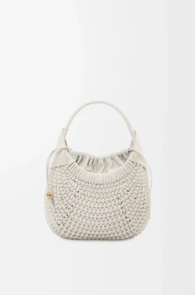 Diamond Hobo Bag in Calfskin