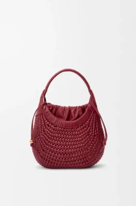 Diamond Hobo Bag in Calfskin