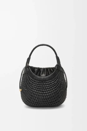 Diamond Hobo Bag in Calfskin