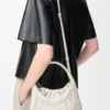 Diamond Hobo Bag in Calfskin