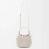 Diamond Hobo Bag in Calfskin