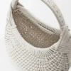 Diamond Hobo Bag in Calfskin