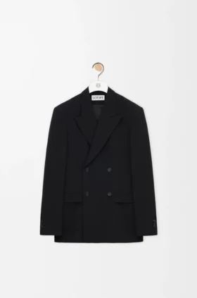 Double-Breasted Jacket in Wool