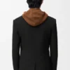 Double-Breasted Jacket in Wool