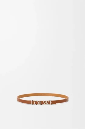 Double Wrap Loewe Bracelet in Calfskin