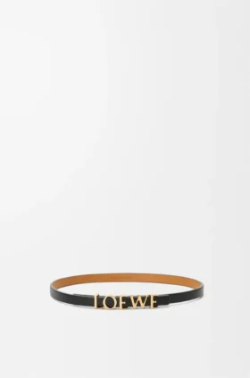 Double Wrap Loewe Bracelet in Calfskin