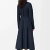 Draped Dress in Cotton Draped Dress in Cotton