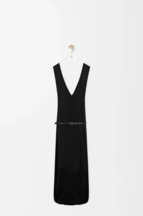 Draped Dress in Viscose