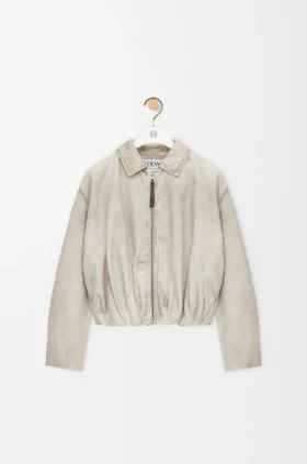 Draped Jacket in Cotton