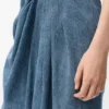 Draped Jeans in Denim Draped Jeans in Denim