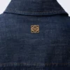 Draped Shirt in Denim Draped Shirt in Denim