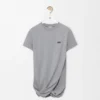 Draped T-Shirt in Cotton