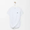 Draped T-Shirt in Cotton