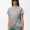 Draped T-Shirt in Cotton