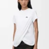 Draped T-Shirt in Cotton