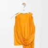 Draped Top in Viscose