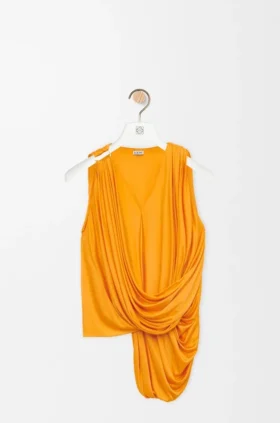 Draped Top in Viscose Draped Top in Viscose