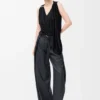 Draped Top in Viscose