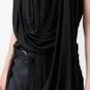 Draped Top in Viscose