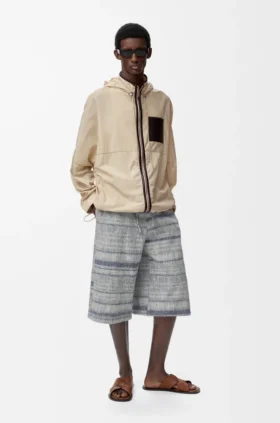 Drawstring Shorts in Denim