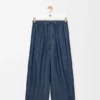 Drawstring Trousers in Cotton