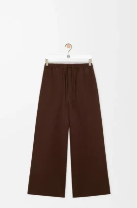 Drawstring Trousers in Cotton