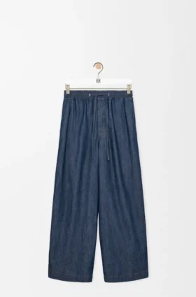 Drawstring Trousers in Cotton
