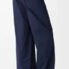 Drawstring Trousers in Cotton Blend
