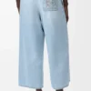 Drawstring Trousers in Denim