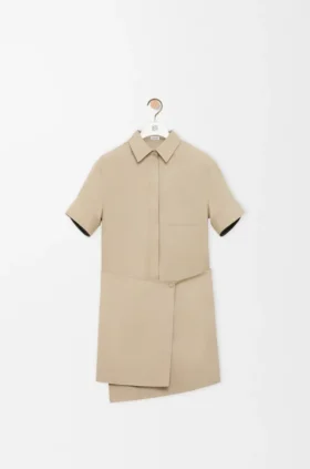 Dress in Cotton and Silk