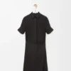 Dress in Cotton and Silk