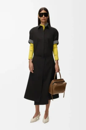 Dress in Cotton and Silk